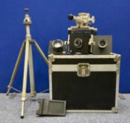 LINHOF KARDAN 45S CAMERA & ACCESSORIES, including three Schneider lenses in Linhof panels, 90/1.8