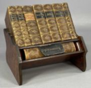 ASPREY & CO. MINIATURE REFERENCE LIBRARY, c. 1920, comprising English Dictionary, English Quotations