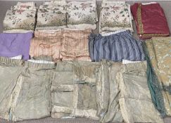 PLAS TEG HOUSE CONTENTS: TEXTILES & MATERIALS, a huge, assorted parcel Provenance: The Cornelia