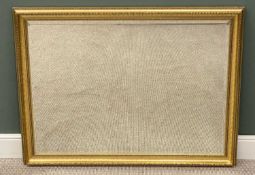 PLUS LOT 20 - LARGE GILT FRAMED BEVELLED MIRROR, 103 (h) x 131 (w) x 5cms (d) Provenance: deceased