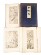 'WA KO SHU' (ANTHOLOGY OF HARMONY & HIGH IDEALS), folio of three books with 102 reproduction
