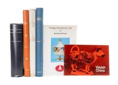 COLLECTION OF WELSH CERAMICS ART REFERENCE BOOKS, to include Williams (Rowland) Nantgarw Porcelain