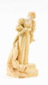 RARE DOULTON LAMBETH FIGURE OF ELLEN TERRY, as Queen Catherine (taken from Shakespeare's Henry