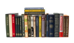 COLLECTION OF NINETEEN VARIOUS FOLIO SOCIETY BOOKS, to include The Cities of Italy; Gribbin (