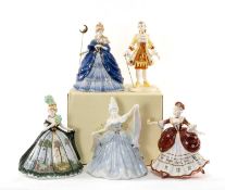 COALPORT BONE CHINA 'MILLENNIUM BALL' LIMITED EDITION COLLECTION modelled by Jack Glynn as five