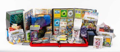 ASSORTED POKÉMON TRADING CARDS - large quantity of various incomplete sets including Scarlet &