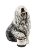 BESWICK 'DULUX' OLD ENGLISH SHEEPDOG, designed by J Mortimer, model no. 1990, issued 1964-70, gilt