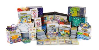 ASSORTED POKÉMON TRADING CARDS - large quantity of various incomplete sets including Scarlet &