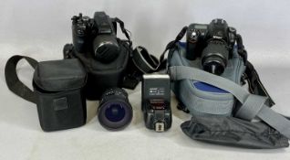 CAMERAS & ACCESSORIES: Nikon D50 digital SLR camera with 18-55mms lens and 82mms Skylight lens,