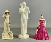 ROYAL DOULTON FIGURE 'HAPPY ANNIVERSARY' HN3254, boxed with certificate, Royal Doulton Pretty Ladies