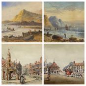 AMENDED DESCRIPTION: SIX WATERCOLOURS, comprising L. LEWIS (British 1826-1913) pair of