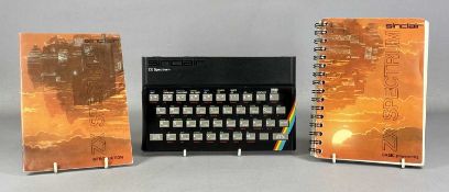 SINCLAIR ZX SPECTRUM PERSONAL COMPUTER, early model no. 001-002390, with two manuals Provenance: