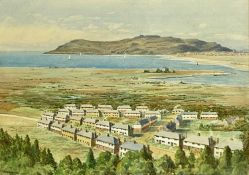 NORMAN NETHERWOOD ARCA (1886-1958) watercolour - entitled verso in pen 'From the Conwy Mountain'