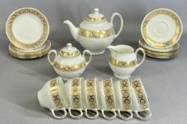 WEDGWOOD MARGUERITE TEA SERVICE, 15 pieces Provenance: deceased estate Conwy