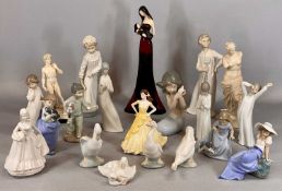 NAO, COALPORT, LEONARDO & OTHERS, figurine and model collection (20) Provenance: private