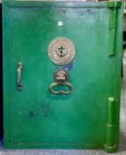 W. H. HANESWORTH, BOLTON FIRE & BURGLAR PROOF SAFE, interior with a drawer, 79 (h) x 61 (w) x