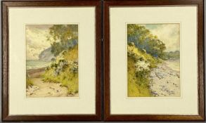 ‡ JOHN ABERNETHY LYNAS GRAY (British, 1864-1940) pair of watercolours - one entitled verso '
