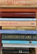 PLAS TEG LIBRARY: LARGE ASSORTMENT OF BOOKS, topics including art, country houses, and antiques,