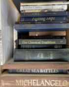 PLAS TEG LIBRARY: LARGE ASSORTMENT OF BOOKS, topics including art, country houses, and antiques,