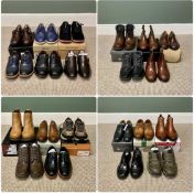 ASSORTED FOOTWEAR sizes 9, 10, 11 or near, brands including Pavers, Samuel Windsor, Rieker,
