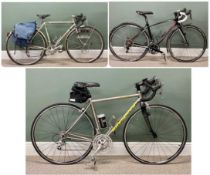 THREE VARIOUS BICYCLES - Giant Avail, 43cm frame, Litespeed Veneto, 49.5cm frame, and FW Evans, 50cm