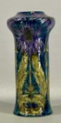 MORRIS WARE ARTS & CRAFTS VASE by George Cartlidge for Hancock & Sons, tube lined decoration of