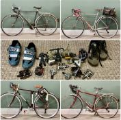 FOUR VARIOUS BICYCLES - Orbit Harrier, 49cm frame, Flying Gate, 45cm frame, Charles Roberts, 50cm