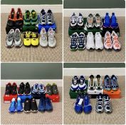 BOXED TRAINERS, sizes 9, 10, 11, or near, brands including Puma, Adidas, Fila, Nike, etc. (24 pairs)