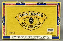KING EDWARD IMPERIAL CIGARS sealed box of fifty Provenance: private collection Denbighshire