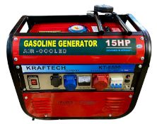 KRAFTECH GASOLINE GENERATOR 15HP, air cooled Provenance: private collection Powys