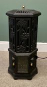 ART NOUVEAU DESIGN CAST IRON CONSERVATORY HEATER, 77cms (h) (decorative use only) Provenance: