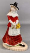 ROYAL WORCESTER CYMRAES IFANC (YOUNG WELSH LADY) FIGURINE, 19.5cms (h) Provenance: private