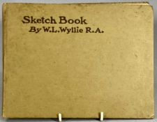 W.L. WYLLIE RA 'Sketch Book', 1908, with foreword by Edwin Bale RI and 24 facsimile reproductions in