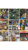 LARGE COLLECTION OF DIECAST SCALE MODEL VEHICLES & ACCESSORIES, including Dinky, Corgi, Matchbox,