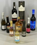 ALCOHOLIC DRINKS: Graham's Late Bottled Vintage Port 2006, 75cl, 20% vol.; Martell VS Fine Cognac,