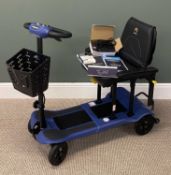 MUICK SANDY F1 SERIES FOLDING MOBILITY SCOOTER, with instructions and manuals Provenance: deceased