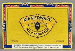 KING EDWARD IMPERIAL CIGARS sealed box of fifty Provenance: private collection Denbighshire