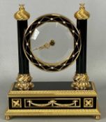 'FABERGE' MYSTERY CLOCK by Franklin Mint, 21.5 (h) x 18 (w) x 8.5cms (d) Provenance: deceased estate