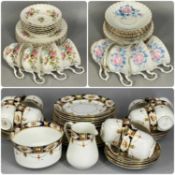 ROYAL ALBERT 'MOSS ROSE' TEAWARE, and other decorative teaware Provenance: deceased estate