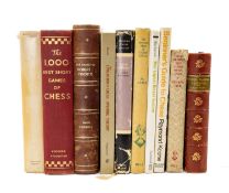 CHESS CLUB HOUSE: GOOD COLLECTION OF BOOKS including 'Chess - Player's Handbook' by Staunton,