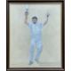 CRICKET CLUB HOUSE: ARTWORK COLLECTION including, TWO CRICKET THEMED OILS ON CANVAS, Peter Deighan - - Image 3 of 14