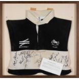 THE RUGBY CLUB HOUSE: MATCH WORN NATAL PROVINCE JERSEY, signed by the Natal Captain and Springbok