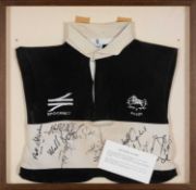 THE RUGBY CLUB HOUSE: MATCH WORN NATAL PROVINCE JERSEY, signed by the Natal Captain and Springbok