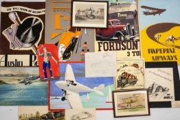 MILITARY CLUB HOUSE: PICTURES & EPHEMERA RELATING TO SQN LDR THOMAS CAIRNS PEATTIE MAXWELL,