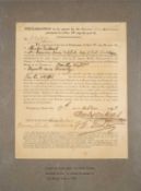 LITERARY CLUB HOUSE: CHARLES DICKENS AUTOGRAPHED DEPOSITOR TRUSTEE DOCUMENT, Finsbury Savings