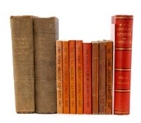 CRICKET CLUB HOUSE: SELECTION OF JAMES LILLYWHITE'S CARICATURES & ANNUAL, dates 1885, '87 and '92,