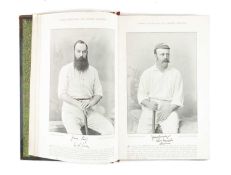CRICKET CLUB HOUSE: Alcock (G.W.) Famous Cricketers & Famous Grounds, 1895, folio, 288pp, aeg.,