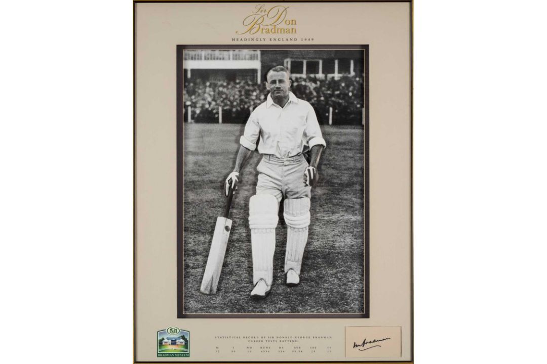 CRICKET CLUB HOUSE: ARTWORK COLLECTION including, TWO CRICKET THEMED OILS ON CANVAS, Peter Deighan - - Image 5 of 14