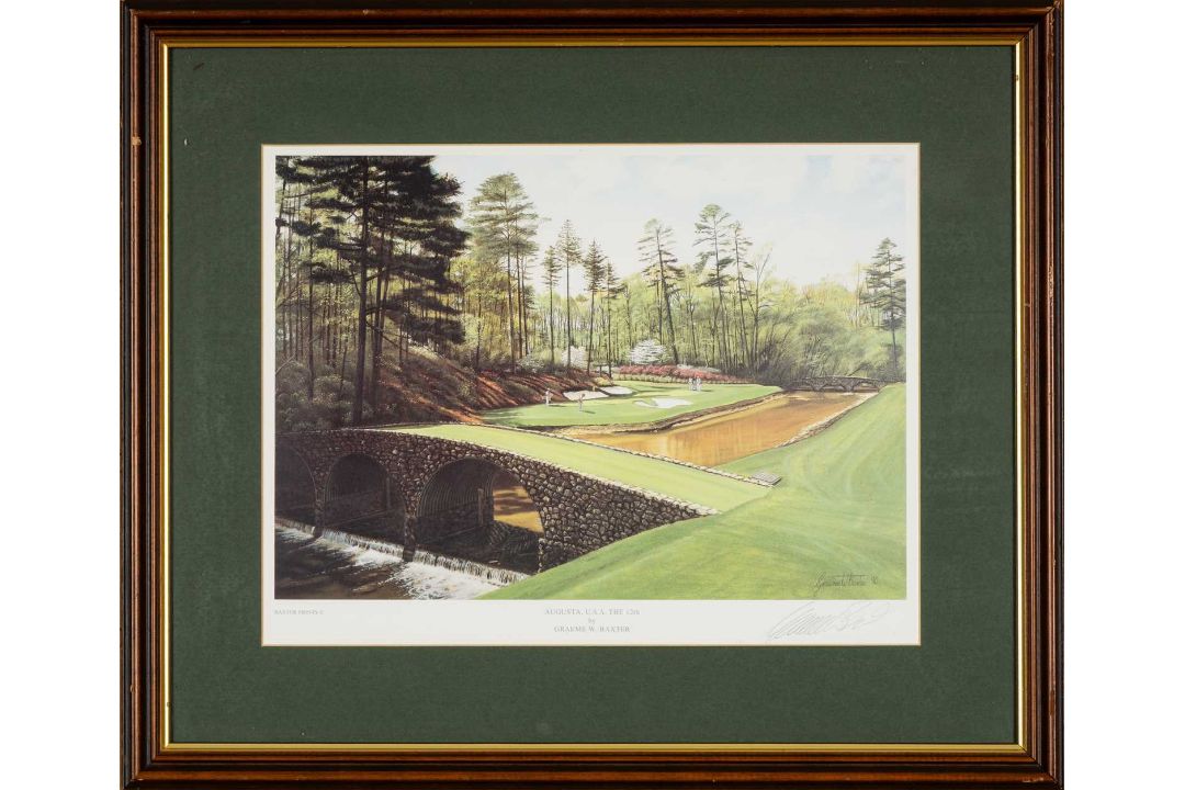CRICKET CLUB HOUSE: ARTWORK COLLECTION including, TWO CRICKET THEMED OILS ON CANVAS, Peter Deighan - - Image 12 of 14