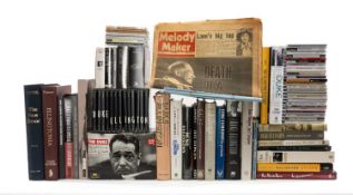 MUSIC CLUB HOUSE: EXTENSIVE COLLECTION OF DUKE ELLINGTON CD'S AND RELATED LITERATURE including,